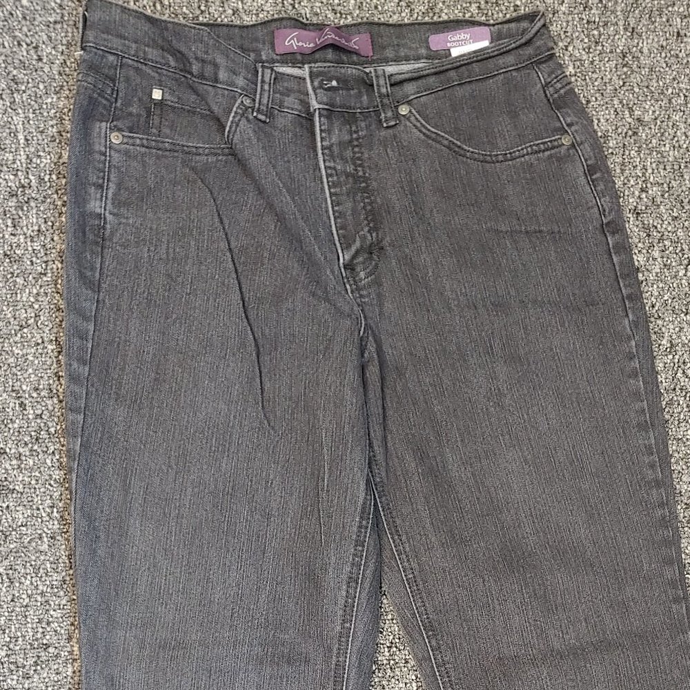 Gloria Vanderbilt Gabby Modern fit Boot Cut Black Jeans- 10